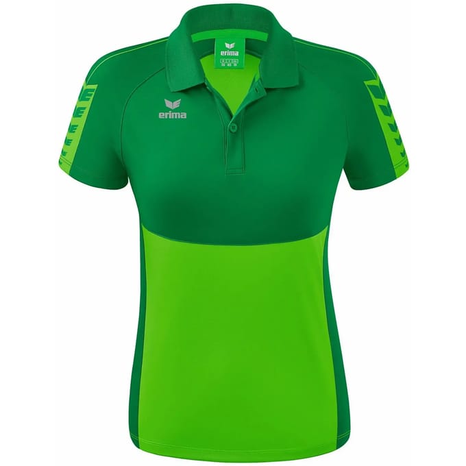 Erima Six Wings Polo Dames - Smaragd / Green | Maat: 44