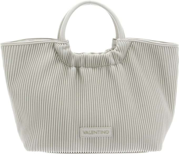 VALENTINO Shopper River Re Shopping Bag Cream White Crème