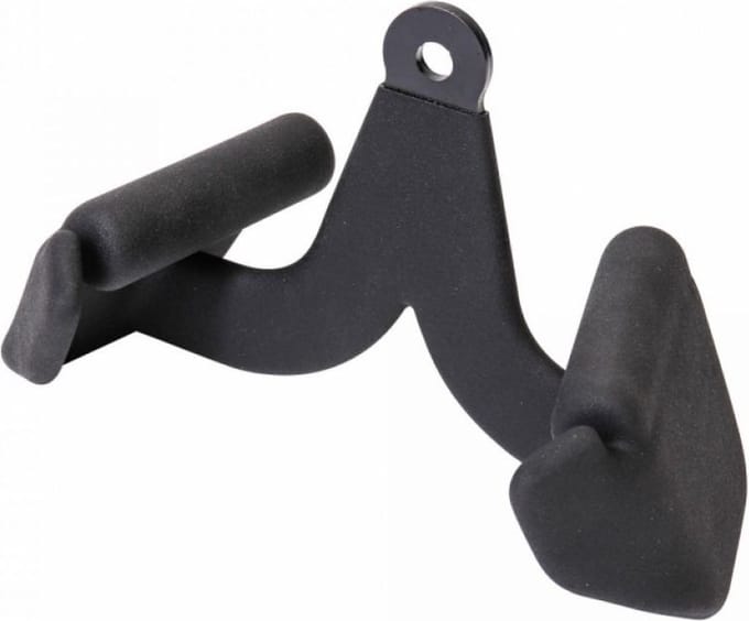 Gorilla Sports Roeigreep - Zwart - Rubber Coating - Handgreep - Anti-slip