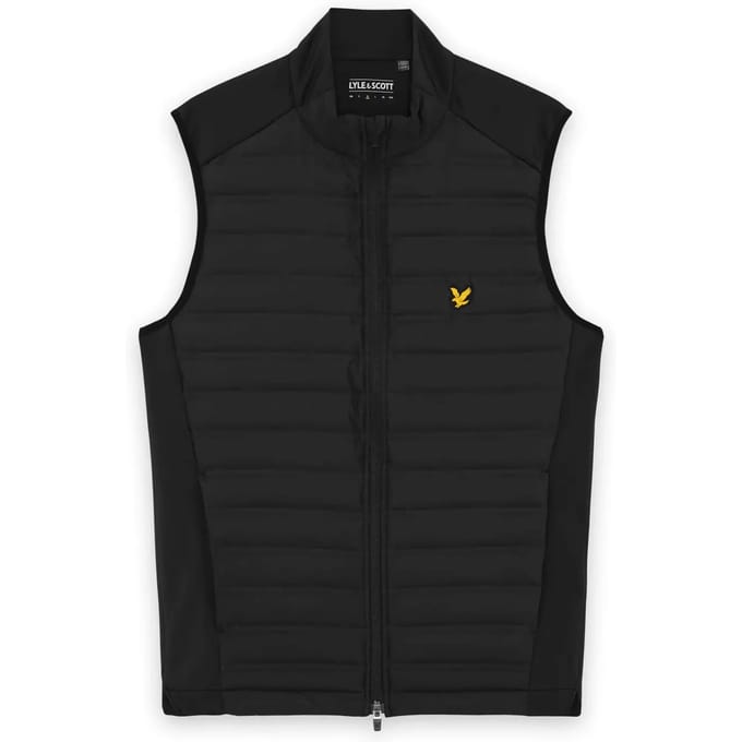 Volledige rits gilet Lyle & Scott Hybrid Quilted