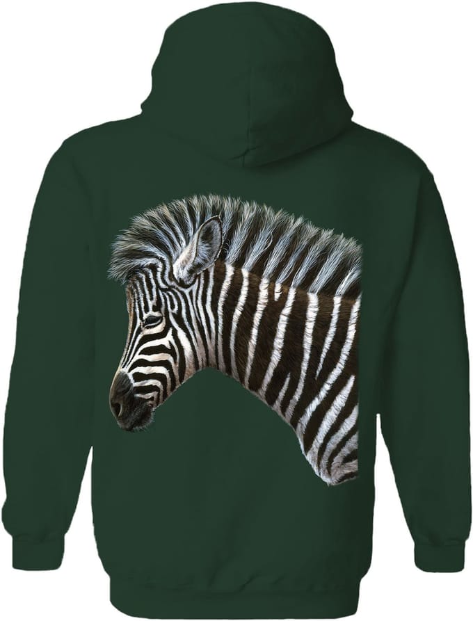 Zebra Foal The Coloured House Hoodie S