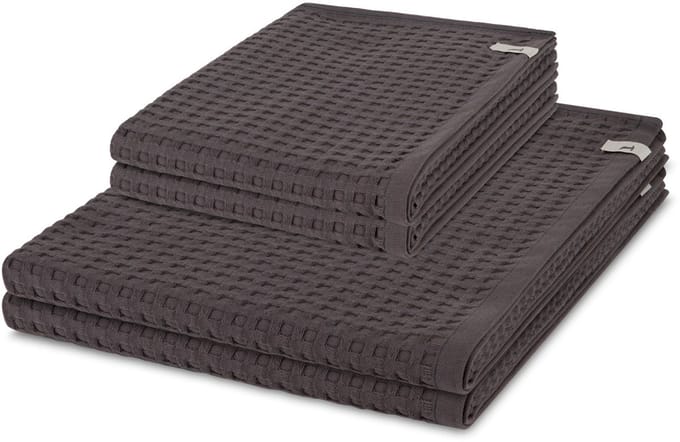 Möve Sonstiges 2 X handdoek 2 X douchehanddoek - in set 4 pack Piquee