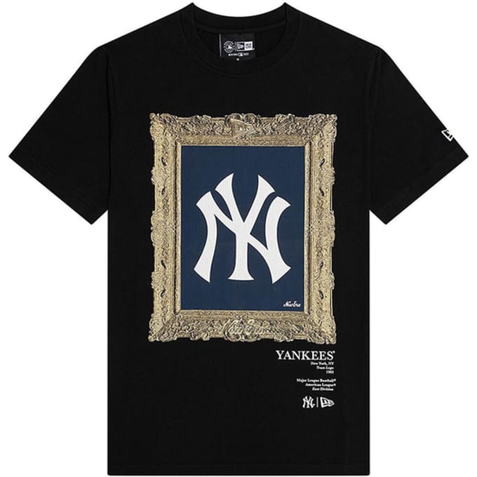 New Era MLB New York Yankees Curcus T-shirt Zwart