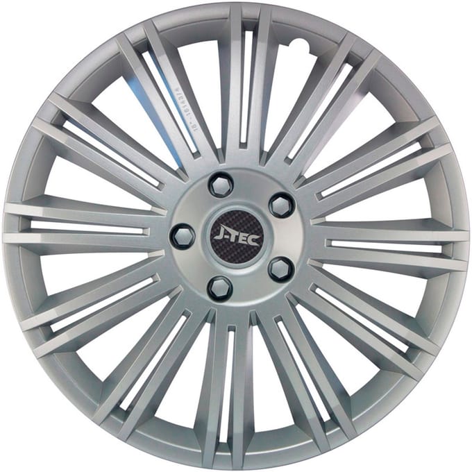 J-Tec Wieldoppen 14 inch Discovery zilver