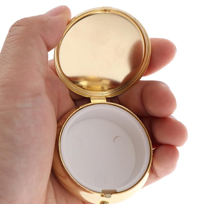 Metalen pillendoosjes Geneeskunde Organizer Container Medicijndoosje Pil Snoepdoos