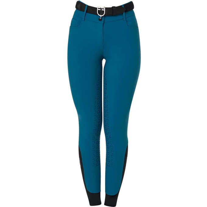 Hoge taille full grip wedstrijdbroek voor dames Equestro