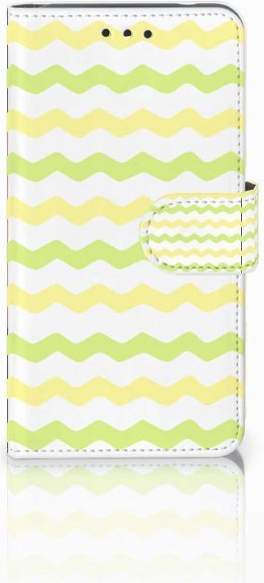 Nokia 2 Telefoon Hoesje Waves Yellow