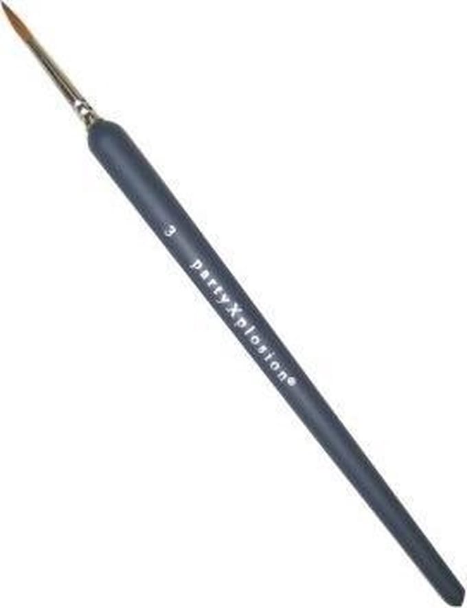 PXP penseel spits + dikke steel nr 0 mt. Ã˜ 0.5 mm