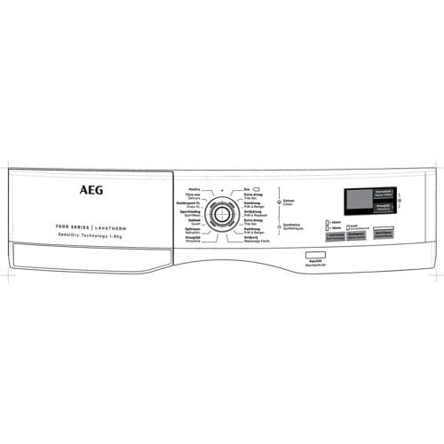 AEG controlepaneel, wit, AEG 140248144010