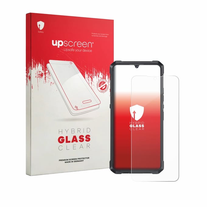 upscreen - Screenprotector voor Cubot King Kong ES 3 - Folie Beschermfolie Beschermglas transparant