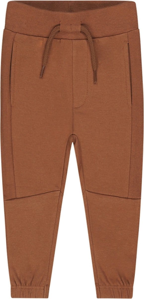 Dirkje-Jongens-Broek jogging-Donker bruin