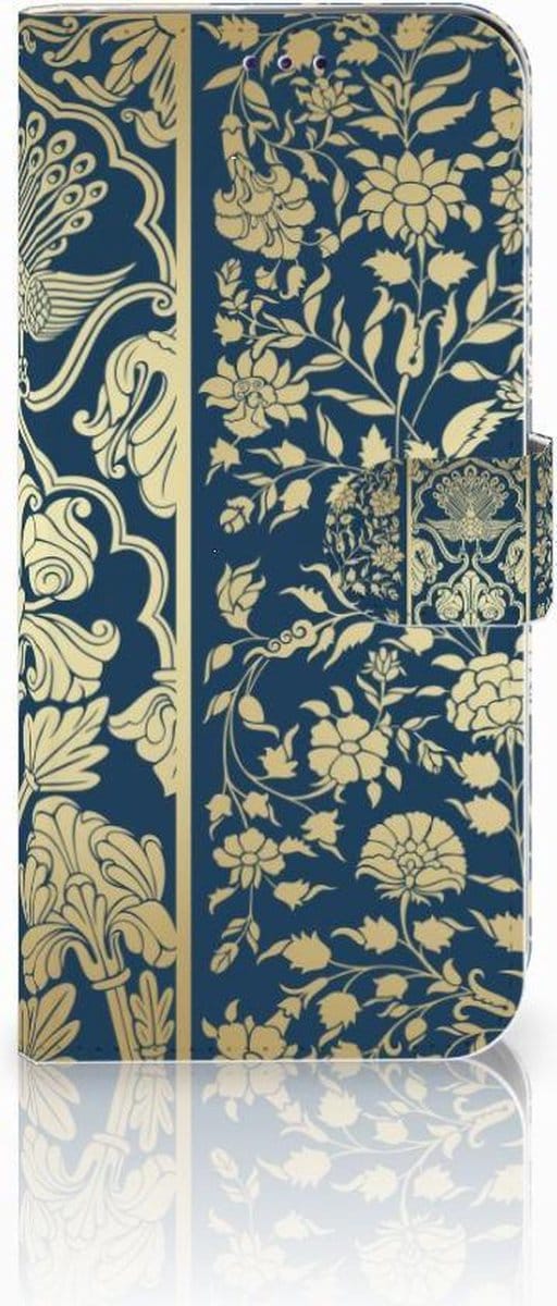Samsung Galaxy A50 Hoesje Beige Flowers