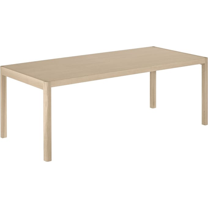 Muuto Workshop Tafel - placage chêne - L