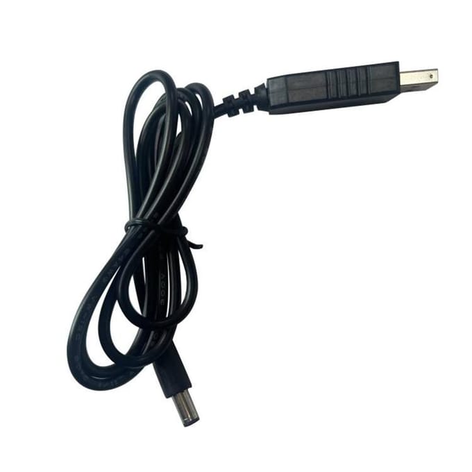 3,3ft USB-oplaadkabel Draadsnoer Vervanging voor Visaas Boot Batterij Oplaadkabel zwart