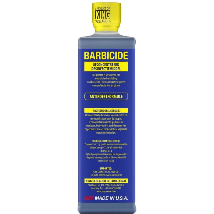 Barbicide Geconcentreerd Desinfectiemiddel 480ml