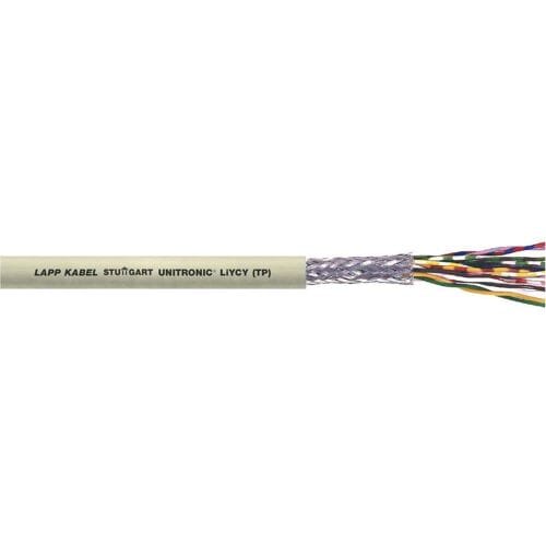 LAPP 35810/50 Datakabel UNITRONIC LIYCY (TP) 2 x 2 x 0.5 mm² Grijs 50 m