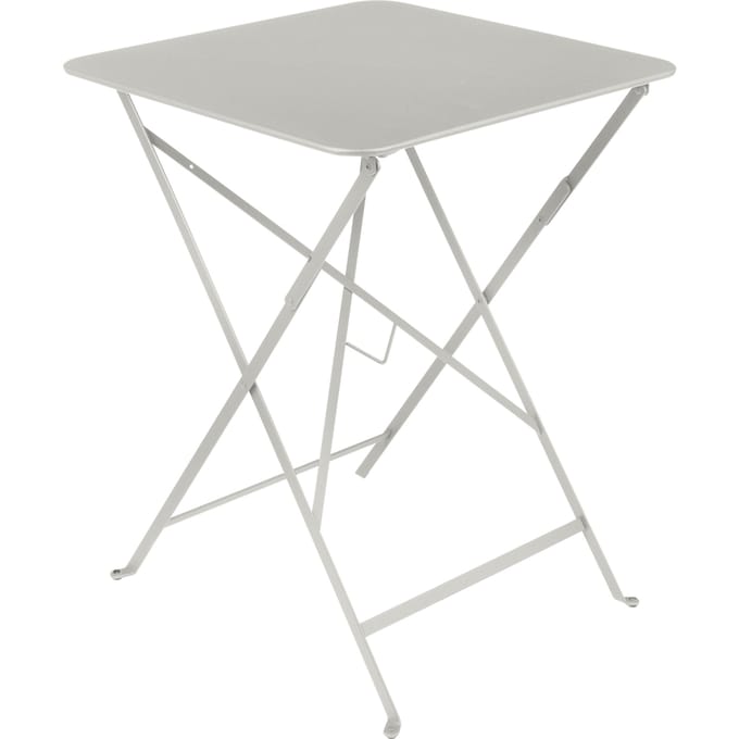 Fermob BISTRO klaptafel vierkant - A5 leemgrijs - 57 x 57 cm