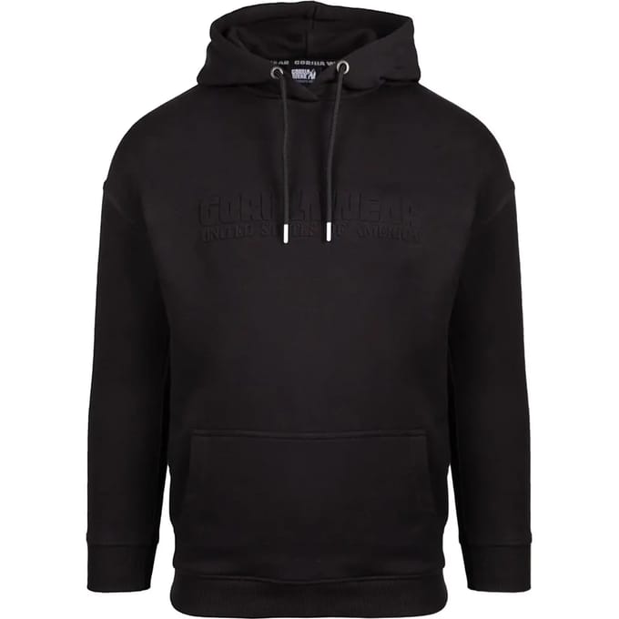 Gorilla Wear Crowley Dames Oversized Hoodie - Zwart - M