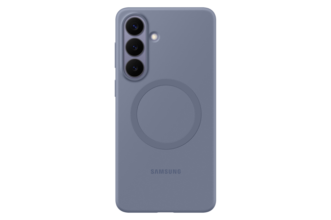 Silicone Magnet Backcover voor de Samsung Galaxy S26 Plus - Blue Violet