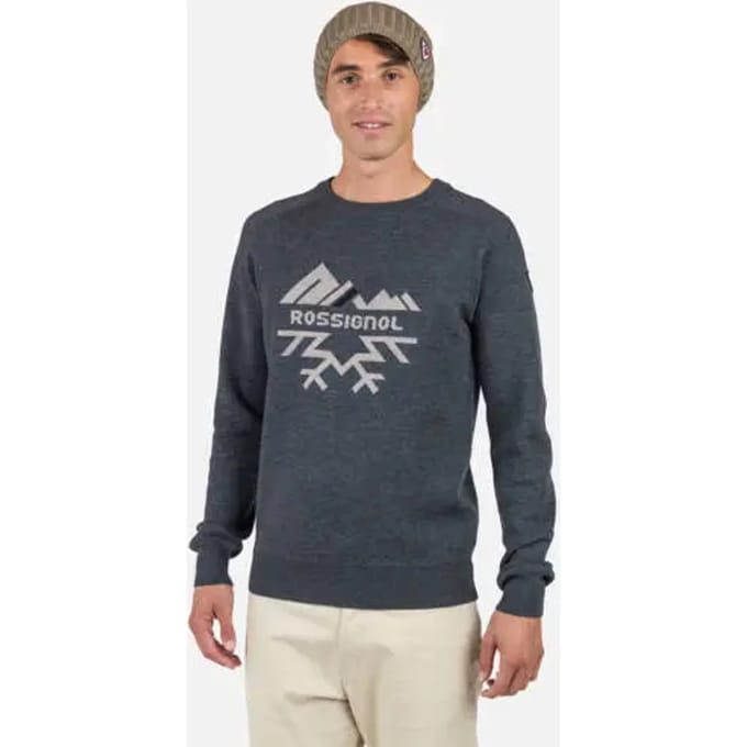 Trui met ronde hals Rossignol Jacquard