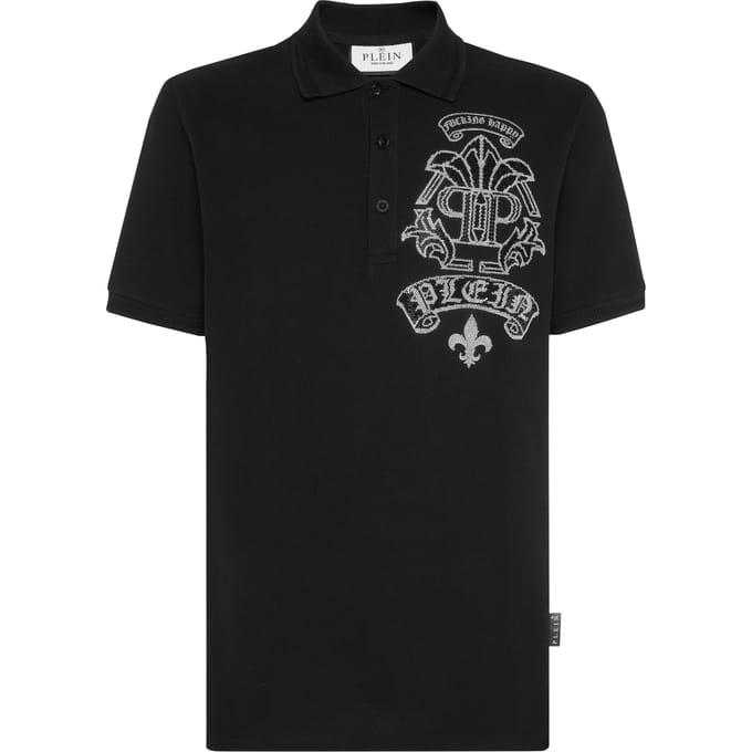 Polo Shirt Ss Strass Tattoo
