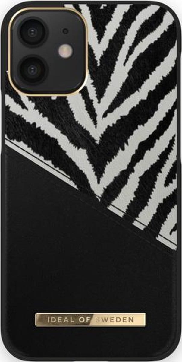 iDeal of Sweden Fashion Case Atelier voor iPhone 12 Mini Zebra Eclipse