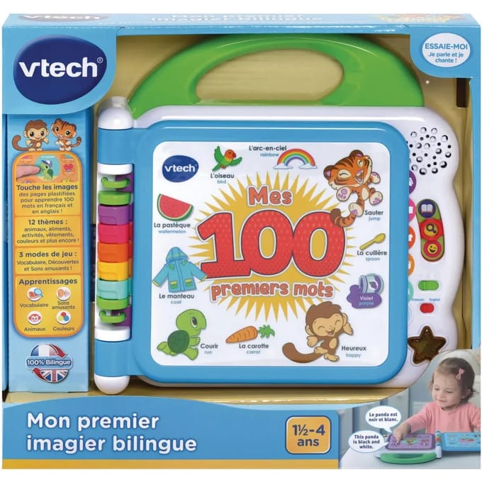 Vtech Educatief Spel Vtech My First Bilingual Picture Book Multicolour (1 Onderdelen)