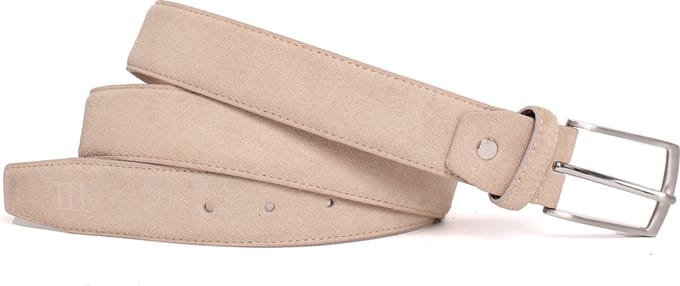 TRESANTI | ESRA I Klassieke suede riem | Beige | Size 105