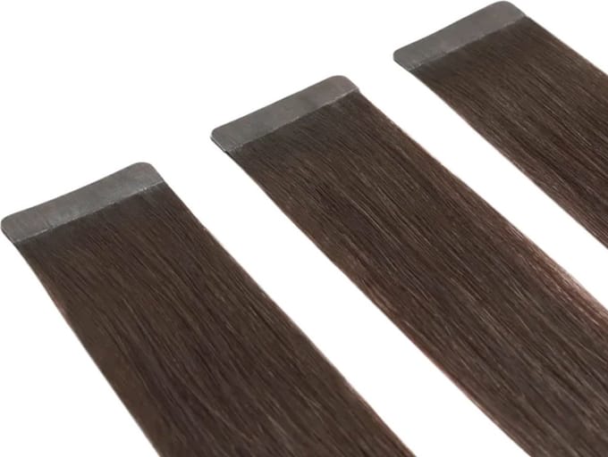 Tape Hair Extensions #2 | 10 Stuks | 25 gram | 60 CM