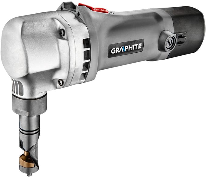 Graphite - Plaatschaar - 500W - Met Koffer - Staal en Aluminium