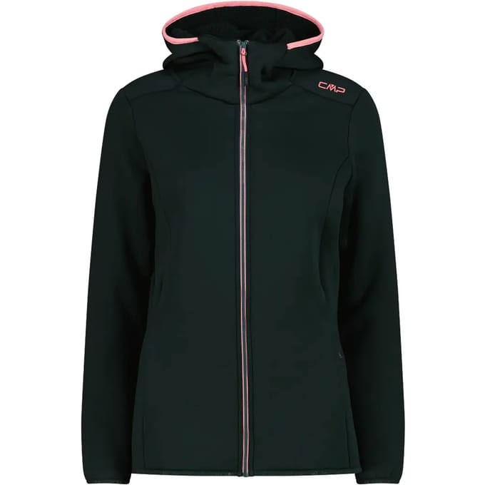 Vouwbare Hoodie in Neppel fur Dames CMP Performance