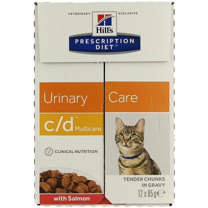 Hills Prescrip.diet Feline Cd Salmon 12x85g 1882u