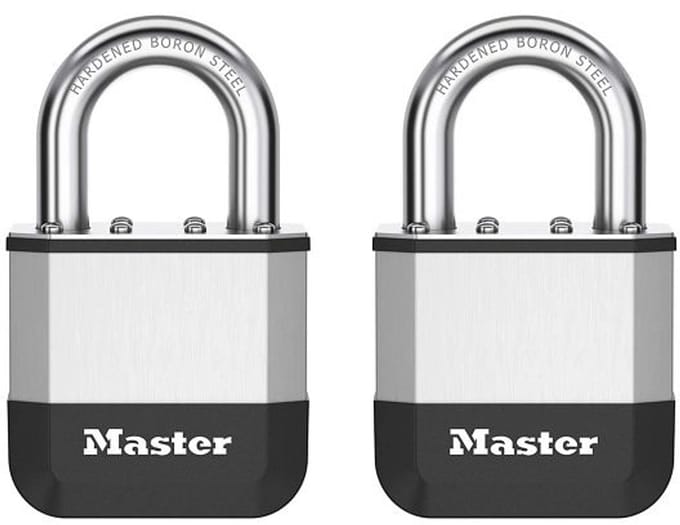 Masterlock Elite hangslot - 52mm - korte beugel - 2st