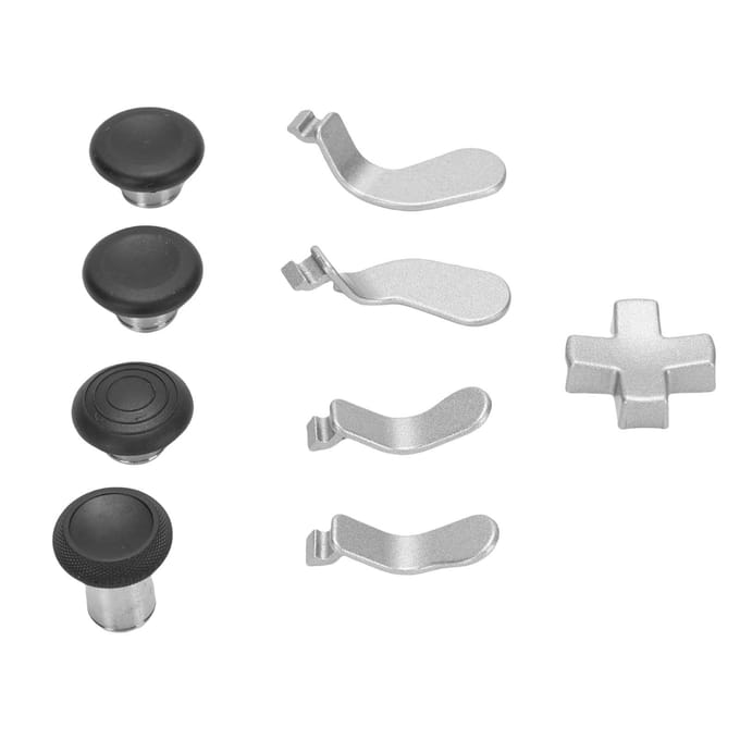 Metalen Thumbsticks Vervanging voor Elite Controller Series 2 Core met 4 Vervangbare Magnetische