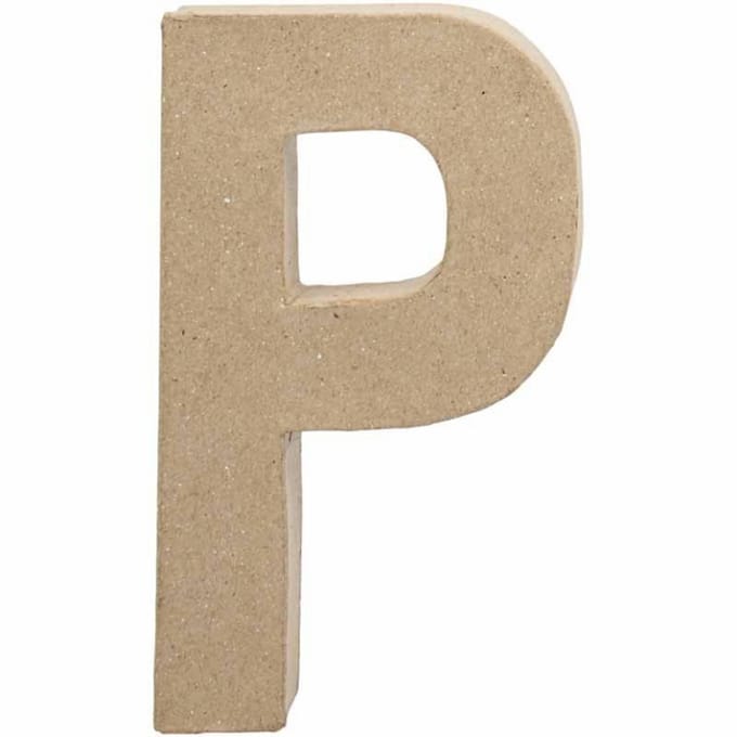 Creativ Company Letter Papier-mache - P