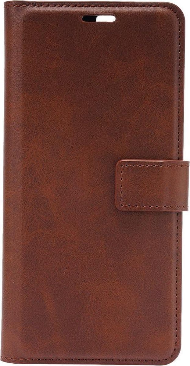 Shop4 - Samsung Galaxy S21 Plus Hoesje - Wallet Case Business Donker Bruin