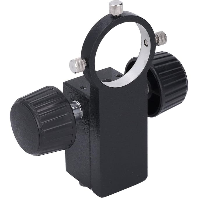 50mm Stereo Microscoop Kop Houder Aluminiumlegering Focusseerbeugel Accessoire voor 50mm Zuilarm black
