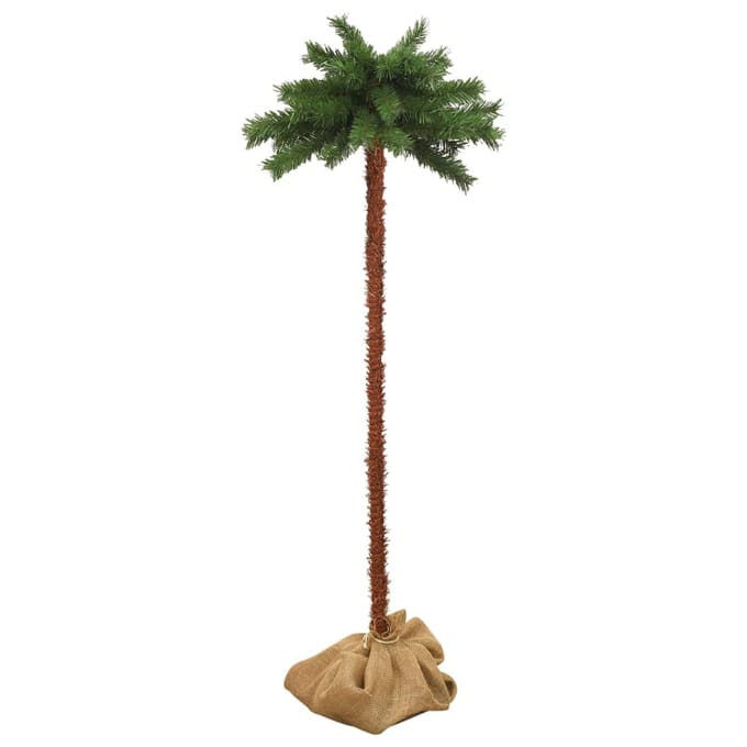 vidaXL - Kunstpalmboom - met - LED's - 120 - cm