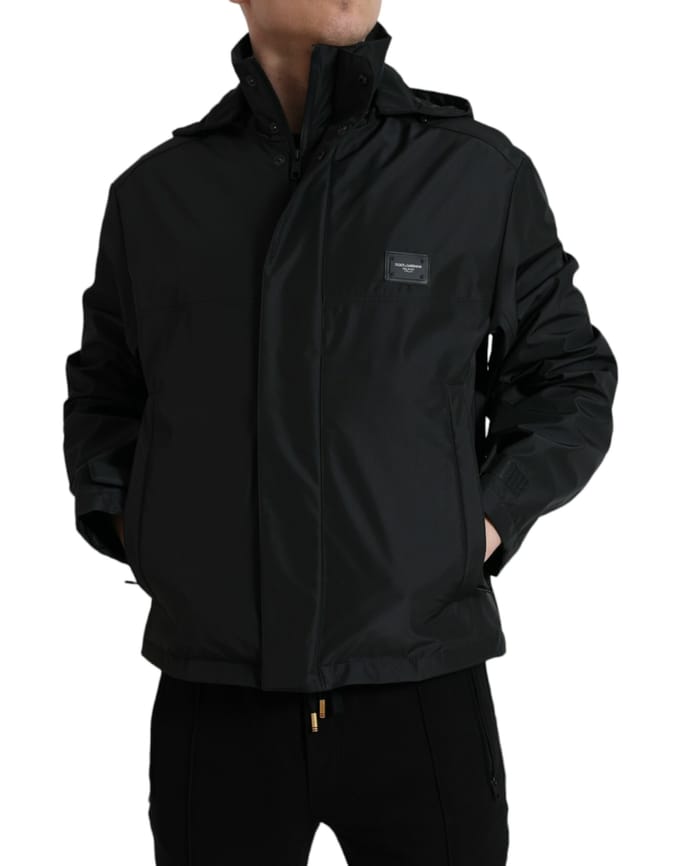 Hooded Jacket Zwart