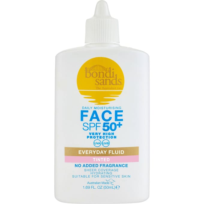 Everyday Geurvrije Getinte Gezichtsvloeistof SPF 50+ 50 ml
