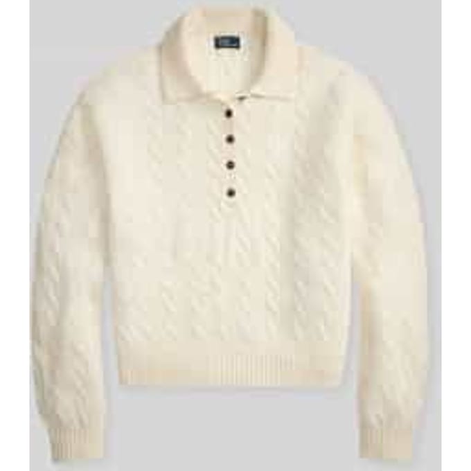 Loose fit pullover van wol-mix met kasjmier-aandeel