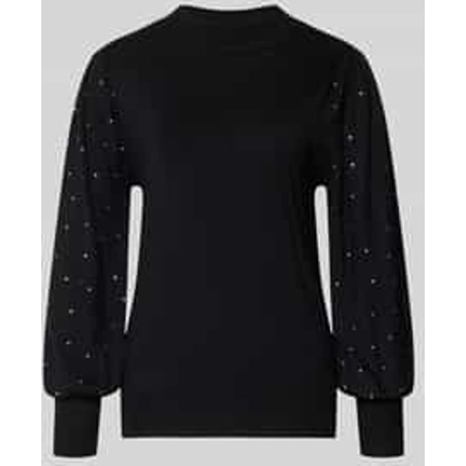 Gebreide pullover met siersteentjes, model 'DOTKA'