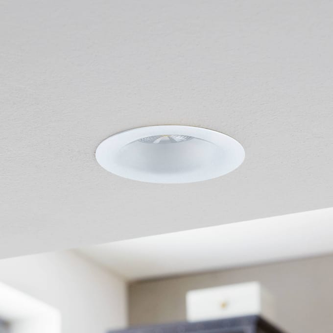 Eglo Saliceto LED inbouwspot ⌀8,8cm dimbaar wit aluminium