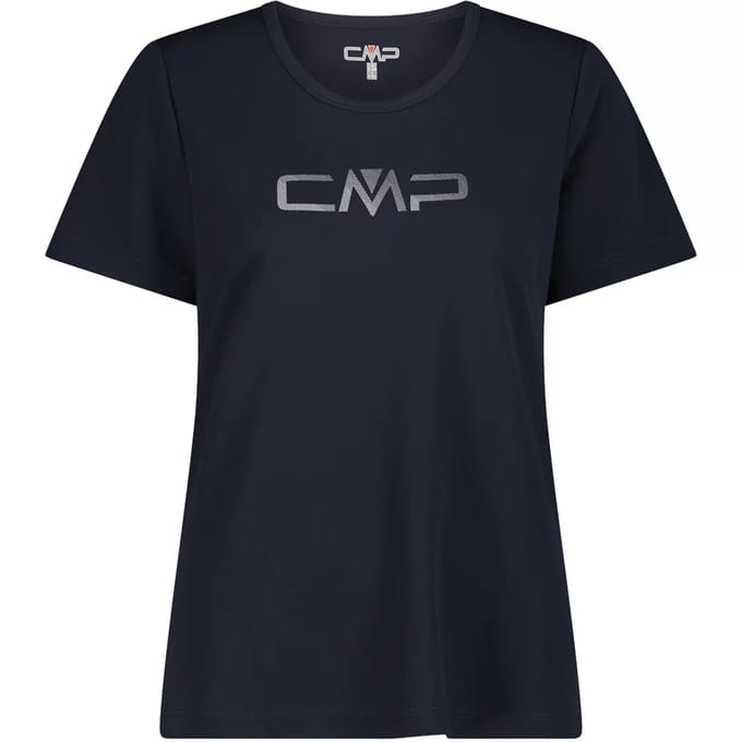 T-shirt met ronde hals met logo dames CMP