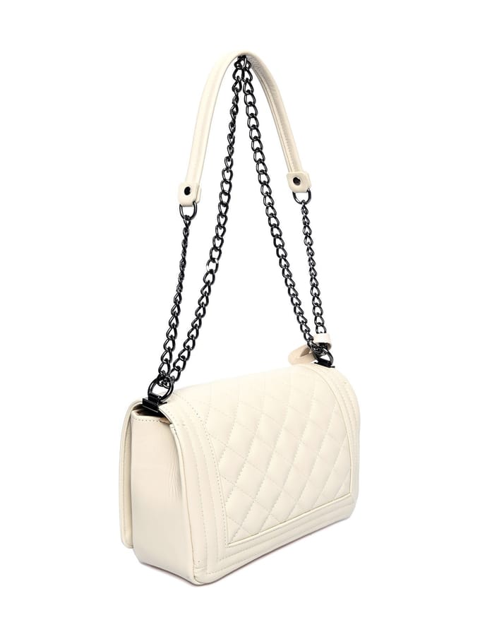 Anna Luchini Beige Rundleer Tas