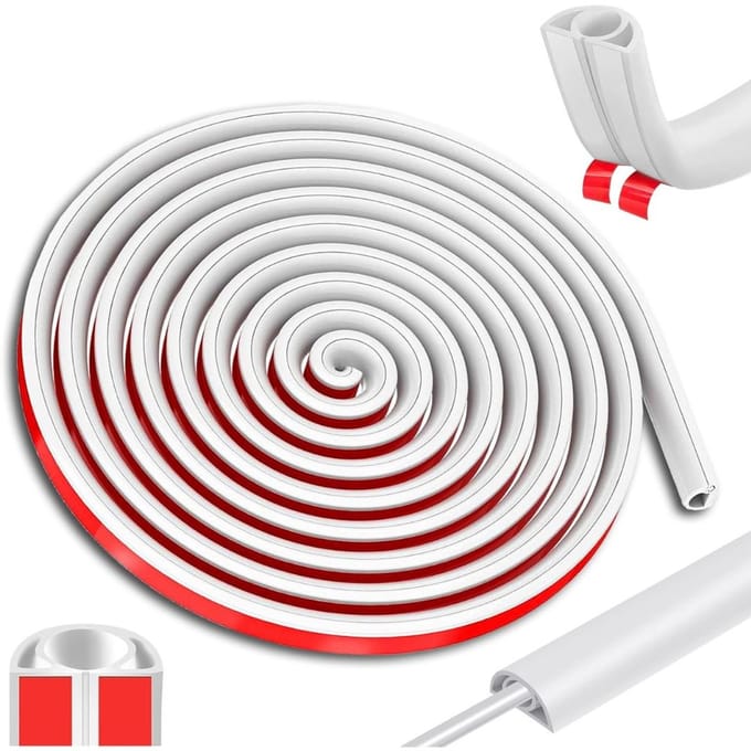 NBAP® Kabelmat - Kabelbrug - Wit