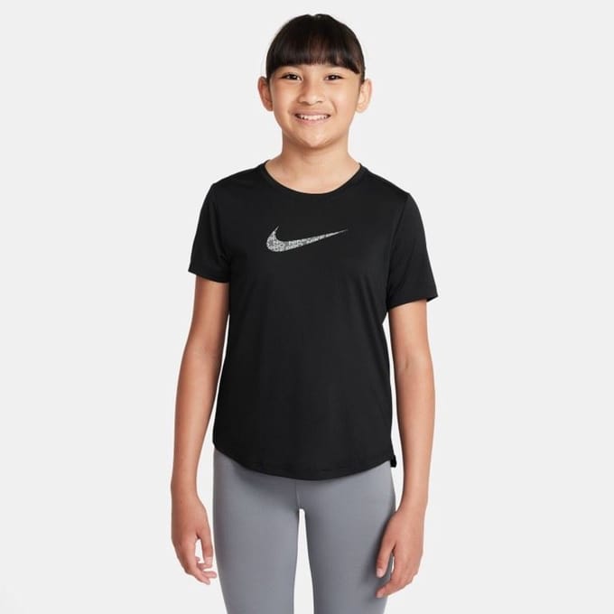 One Classic Dri-Fit Workout T-shirt Kinderen Black M