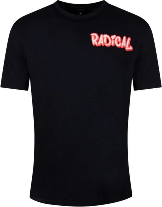 Radical Herenshirt, model SS220109, zwart - Maat XXL -