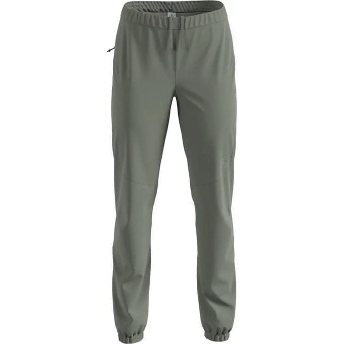 Odlo Essential Warm Broek Groen S Vrouw