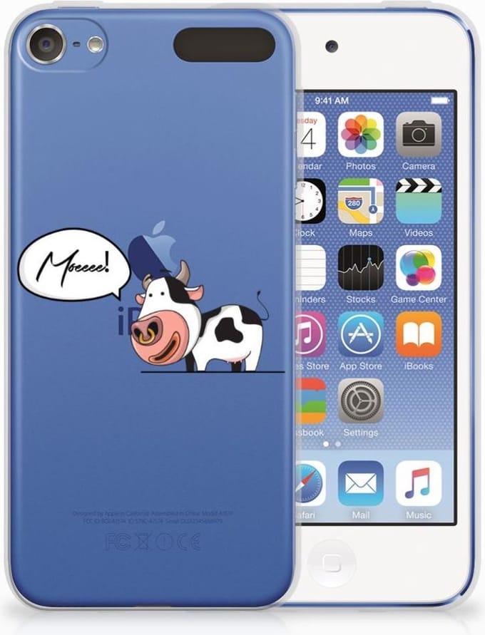 Apple iPod Touch 5 | 6 Telefoonhoesje met Naam Cheeky Cow